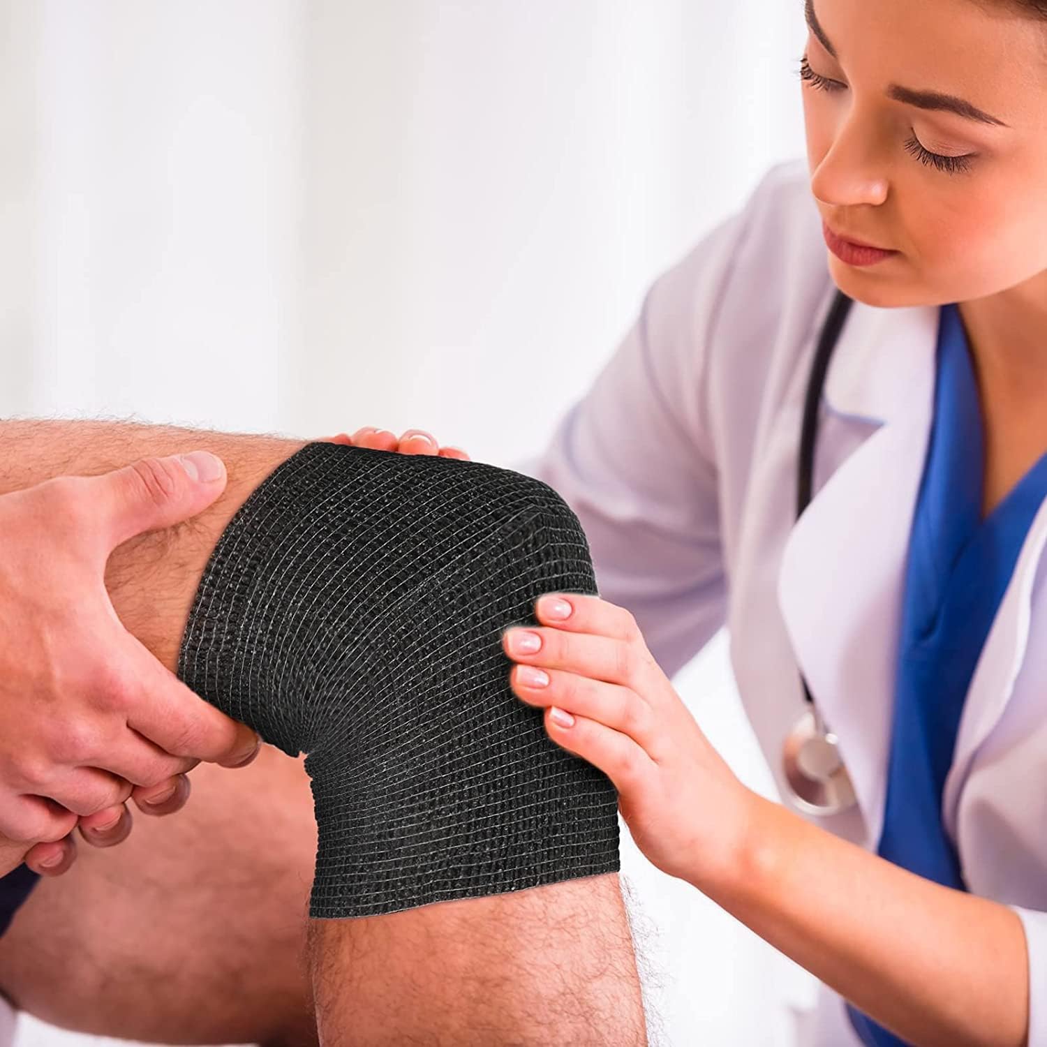 Zdravotní zábal elastický soudržný obvaz